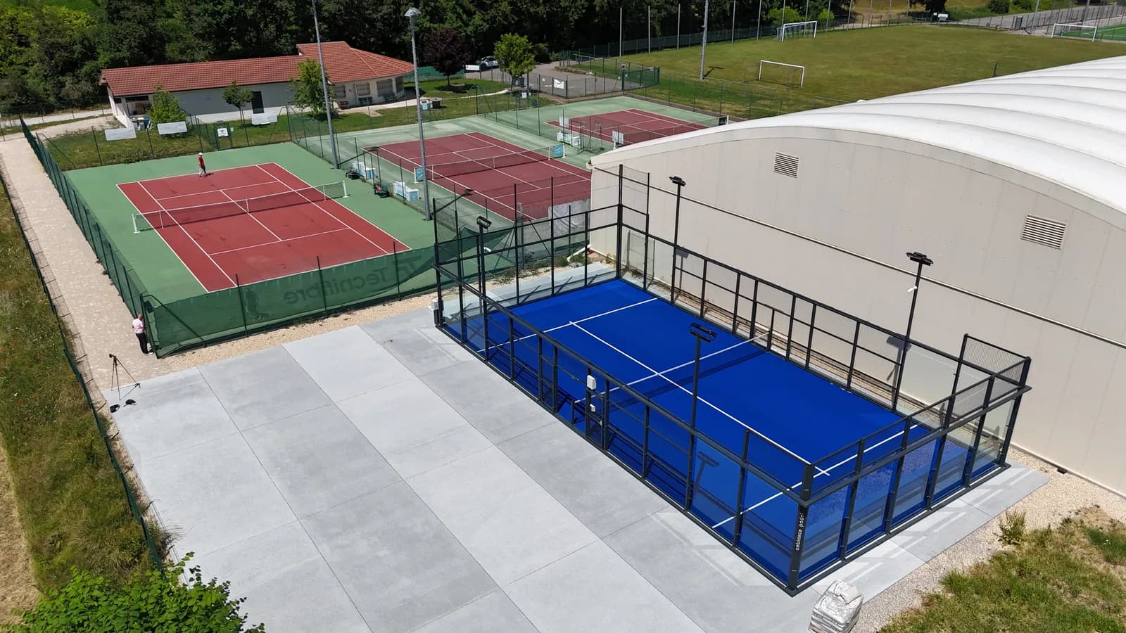 Piste de padel Park Padel Sport Tignieu-Jameyzieu